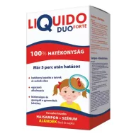   Liquido DuoForte sampon + szérum fejtetűk és serkék ellen