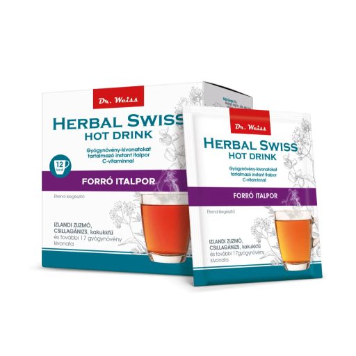 Herbal Swiss Hot Drink instant italpor (12 db)