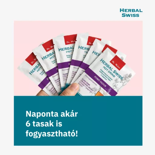 Herbal Swiss Hot Drink instant italpor C-vitaminnal (12 db)