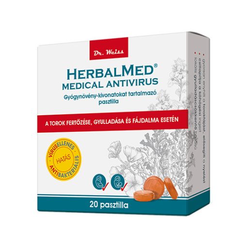 Herbalmed Medical pasztilla (20 db)