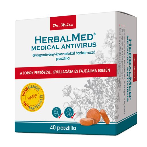 Herbalmed Medical pasztilla (40 db)