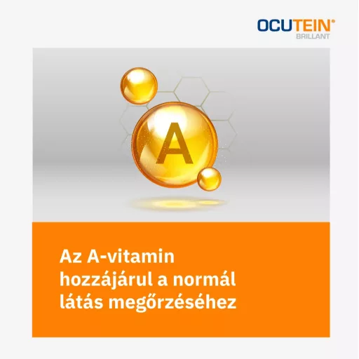 Ocutein Brillant lágyzselatin kapszula (120 db) + Ocutein Sensitive Care Szemcsepp