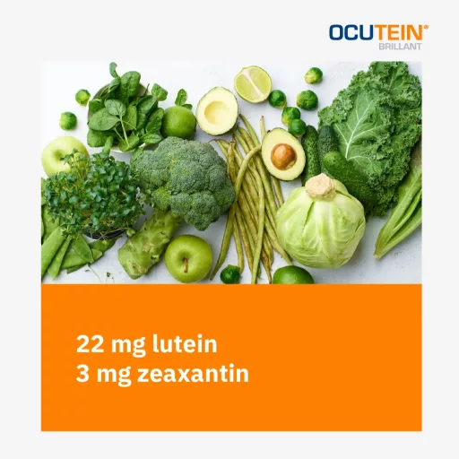 Ocutein Brillant lágyzselatin kapszula (120 db) + Ocutein Sensitive Care Szemcsepp