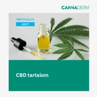   Cannaderm Mentholka AKUT hűsítő gél, izmokra, ízületekre