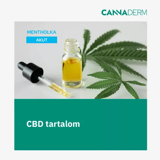 Cannaderm Mentholka AKUT hűsítő gél, izmokra, ízületekre