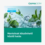   Cannaderm Mentholka AKUT hűsítő gél, izmokra, ízületekre